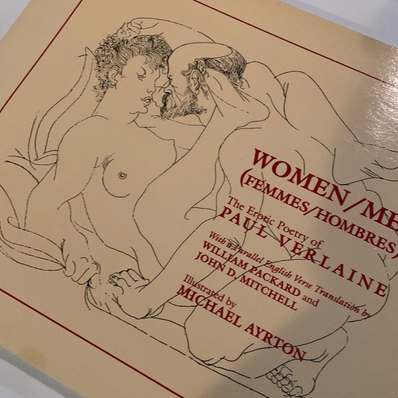 Vintage Book "Women/Men (Femmes/Hombres) The Erotic Poetry of Paul Verlaine" - Picture 8 of 8